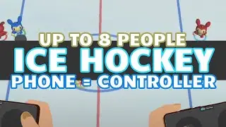 PlayCloud Ice Hockey - Ultimate Local Multiplayer Game! Free Browser Game for 8 Players