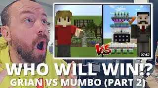 WATCHING Grian VS Mumbo (Minecraft Building VS Redstone) For The FIRST TIME! (Grian's Video)