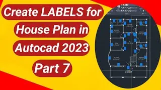 Design Your Dream House Plan in AutoCAD 2023 Tutorial Part 7