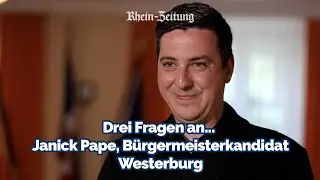 Kommunalwahl 2024: Drei Fragen an... Janick Pape, Bürgermeisterkandidat Westerburg