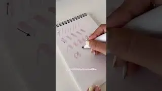 Highlighter calligraphy