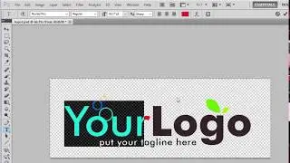 How To Make A Logo in Photoshop for Your Website! Create a Logo Today!