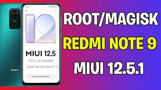 ROOT REDMI NOTE 9 MIUI 12.5.1 MAGISK