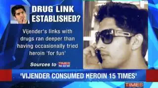 Vijender consumed heroin