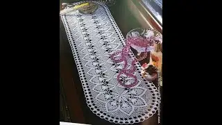 ОВАЛЬНАЯ САЛФЕТКА-ДОРОЖКА КРЮЧКОМ (ч. 3)