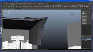 Modeling tutorial in Maya - RB6 F1 car - 10 wings 03