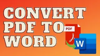 Convert PDF to Docx File using Word ? | Convert PDF to Word | PDF | Docx | Word