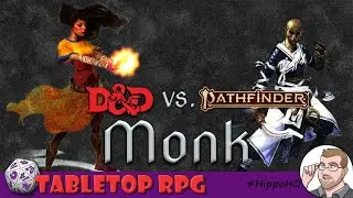 D&D 5e vs. Pathfinder 2e Monks