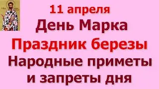 11 апреля День Марка. Праздник березы. Народные приметы и запреты дня.