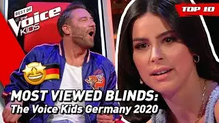 MOST VIEWED Blind Auditions of Germany 2020 🇩🇪 | The Voice Kids