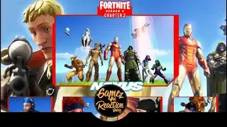 Fortnite: Marvel Nexus War - Official Launch Trailer (Chapter 2 Season 4) [Reaction Mashup Video ]