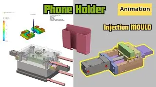 Mold design with a slider that uses hydraulics