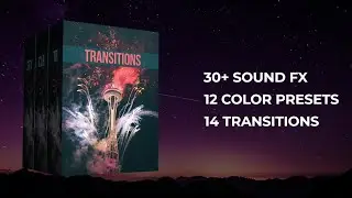 50+ PACK: TRANSITIONS, COLOR PRESETS, SOUND FX - PREMIERE PRO TEMPLATES