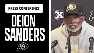 Colorado head coach Deion Sanders meets with the media after Buffs loss to Nebraska I HuskerOnline