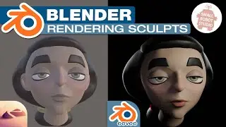 Nomad Sculpt to Blender 3d Lighting and Rendering Tutorial