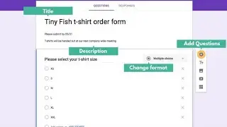 google order form - How to create google form complete