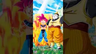 Goten God of Destruction VS Red Ribbon Army #shorts #dbs #dragonball #goku