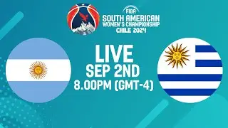 Argentina v Uruguay | Full Basketball Game | FIBA South American Women's Championship 2024