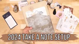 2024 Take A Note Setup | 2024 Planner Setup