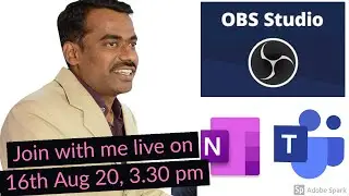 Microsoft Teams, OneNote and OBS for online lecture