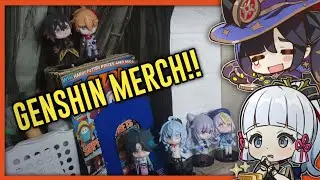 I bought GENSHIN CHARACTER MERCH~ (FULL VIDEO IN THE DESCRIPTION) 