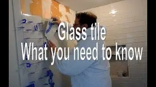 🤔 Glass tile what you need to know before you install it.
