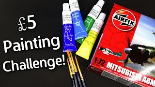 Can you Paint a Model Kit on a £5 budget? Painting Challenge