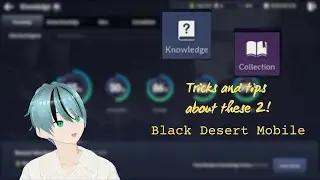 Black Desert Mobile - Knowledge/Collection Tips and Tricks! Idea How to Finish them easy!