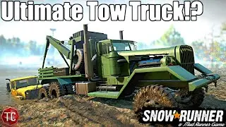 SnowRunner: NEW WAR HORSE TOW TRUCK! (CONSOLE MOD)