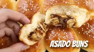 SOFT AND FLUFFY HAND KNEAD ASADO BUNS | CHICKEN ASADO BUNS RECIPE | Yummers