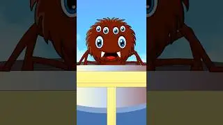 Incy Wincy Spider Song for Kids #shorts