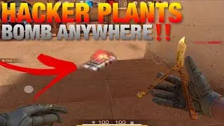 Standoff 2 Hackers Plant Our Bomb In CT  Spawn Then Defuses It‼️