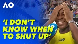 Coco Gauff shares WAY TOO MUCH information in priceless interview: Australian Open 2025 | WWOS