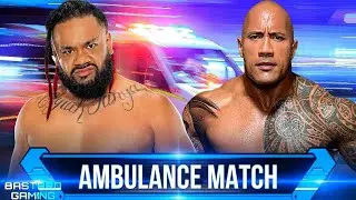 WWE 2K24 | Ambulance Match - Jacob Fatu VS The Rock | Survivor Series