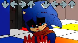 Sonic EXE Friday Night Funkin be like KILLS Boyfriend & Sonic - FNF