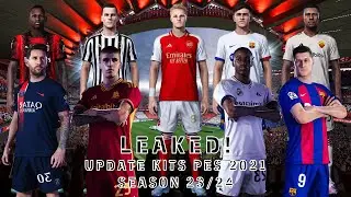 PES 2021 Leaked Kits New Season | Kits PES 2021 Update Season 2024  -Football Life 2023 & Evoweb