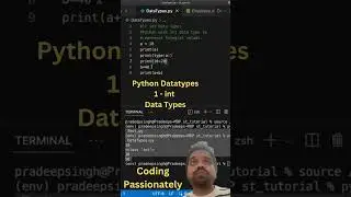 Python Episode 3: Python int data types 