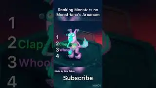 Ranking all Monsters on Monstriana’s Arcanum 