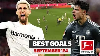 BEST GOALS in September 🚀 Kane, Boniface, Marmoush or…? – Goal of the Month!