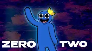 Zero Two Dodging meme - Sonic vs Blue Rainbow Friend