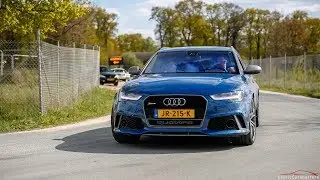 Audi RS6 C7 Performance w/ Akrapovic Exhaust - Launch Controls & Revs !