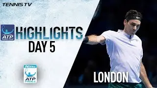 Highlights: Federer Stays Perfect With Win Over Cilic Nitto ATP Finals 2017 Round Robin