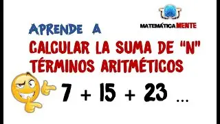 Suma de n términos de una sucesión aritmética ||  Ejercicio resuelto N°5