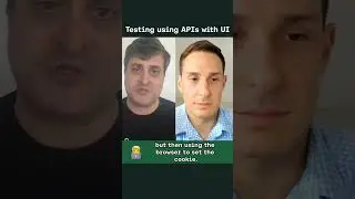 How to combine API and UI testing?