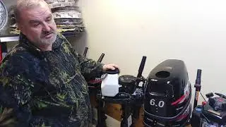 Лодочный мотор ханкай 6л.с. 2 такта.