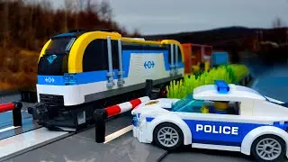 LEGO Cartoons about Cars and Trains. Cartoon Collection for Kids