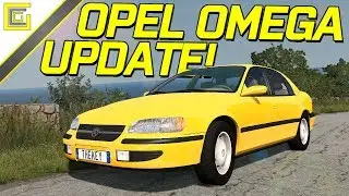 OPEL OMEGA MOD UPDATE! I BeamNG Drive Crashes 