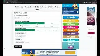 Add Page Numbers Into Pdf File Online Free Tool - w3aischOOls