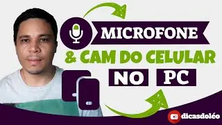 Como usar o Celular Como Webcam e Microfone no PC 👉 Droidcam Download - Dicas Do Léo