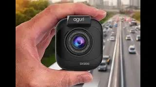 Watch Aguri DX1000 GPS dash cam and speed trap detector in action!